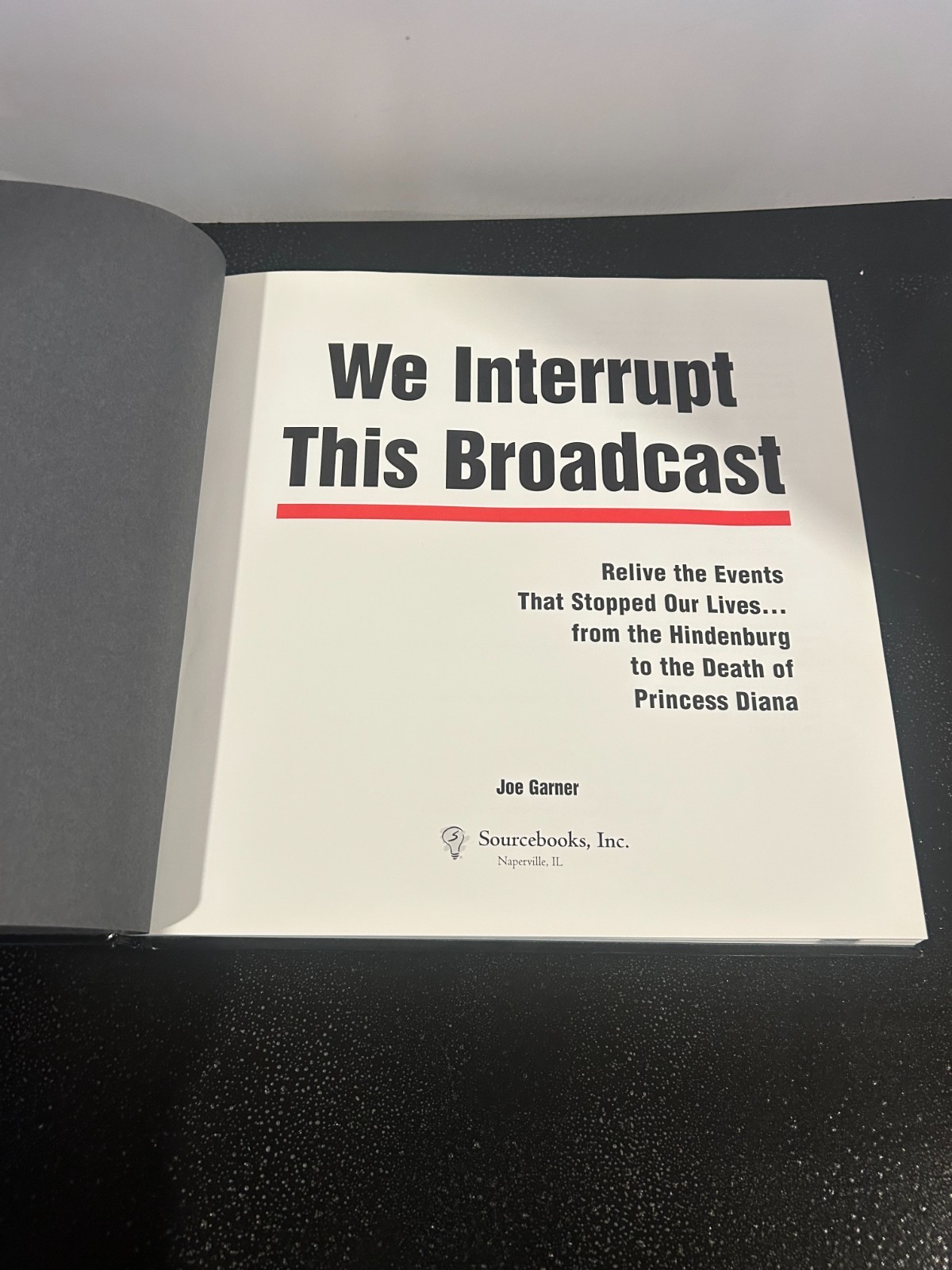We Interrupt This Broadcast w/ 2 UNOPENED Audio CDs; Joe Garner, Bill Kurtis