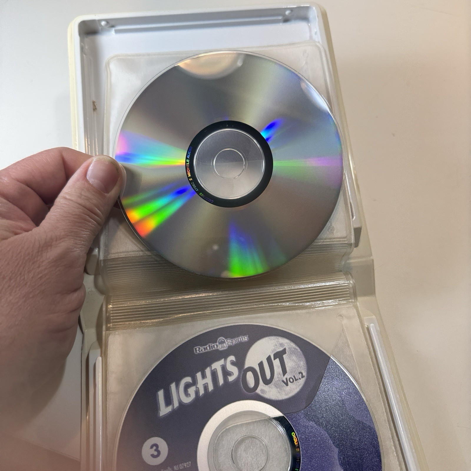 Radio Spirits LIGHTS OUT Show Volume 1 & 2 36 Episodes 18 Audio CD 18 HRS Horror