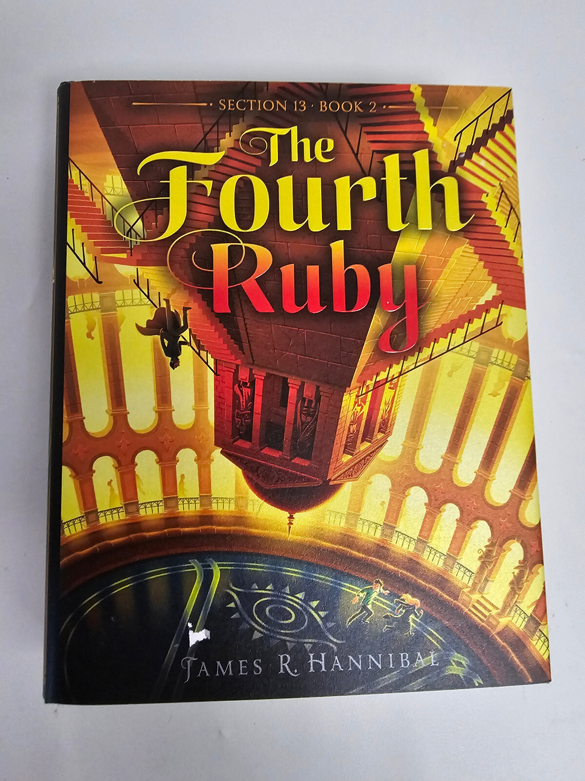 The Fourth Ruby by James R. Hannibal (English) Hardcover Book SECTION 13 BOOK 2