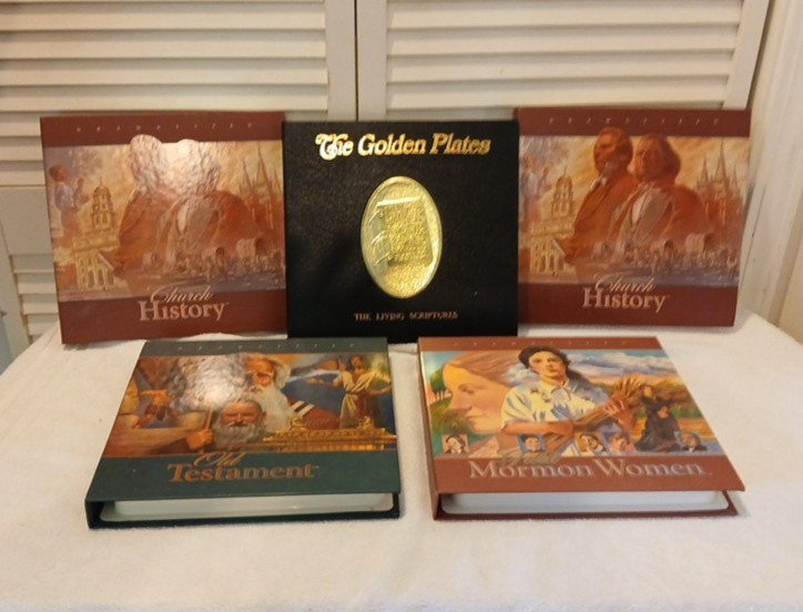 Lot of 5-Mormon Church History Audiobooks LDS Mormon Living Scriptures