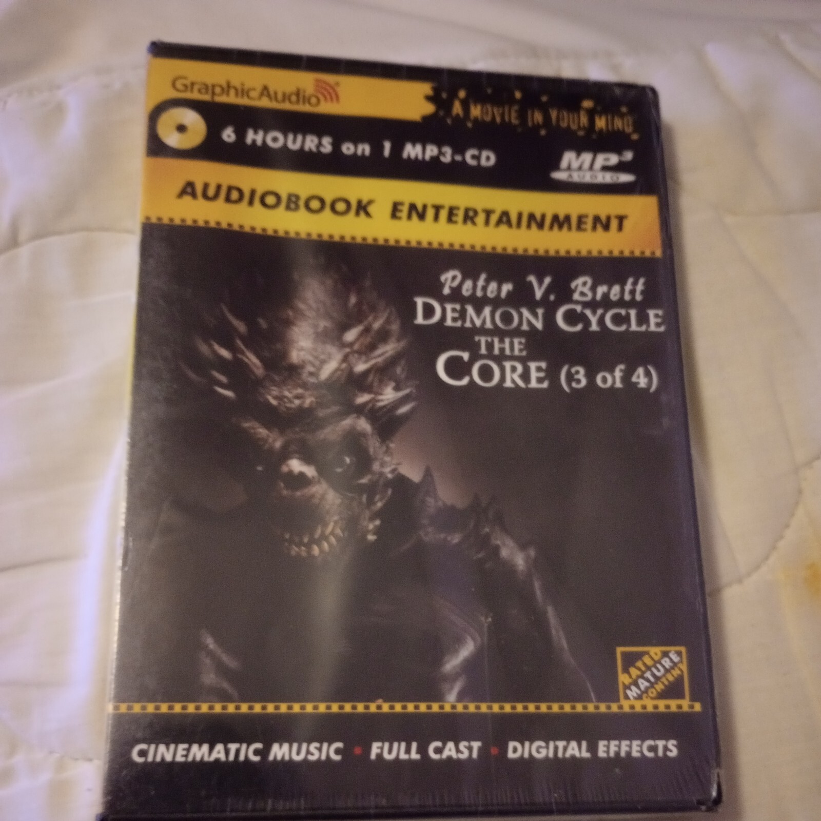 NEW The Core 3 Of 4 Demon Cycle 5 Peter V. Brett CD MP3 Audiobooks GraphicAudio