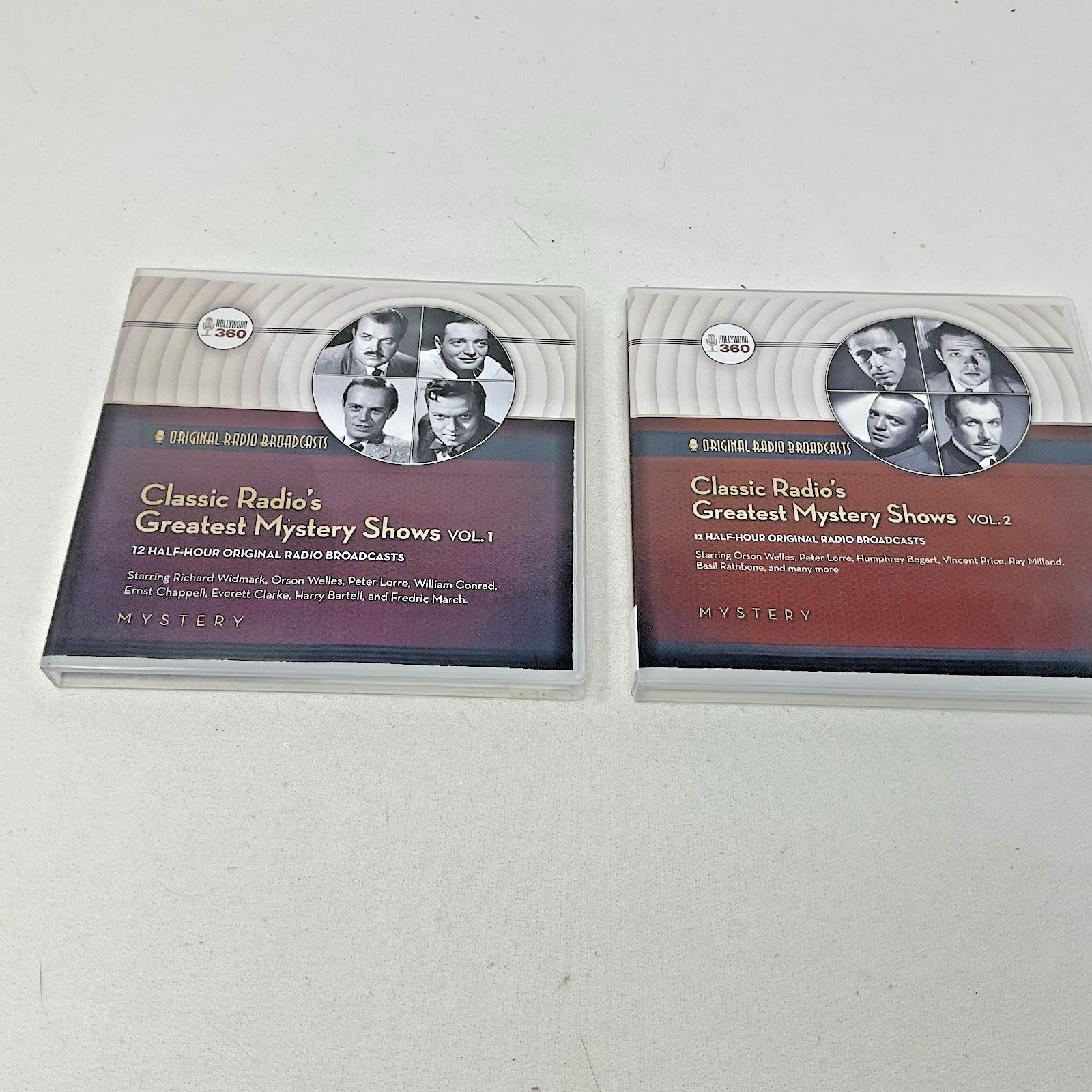 Classic Radio GREATEST MYSTERY SHOWS Volume 1 & 2 CD Set