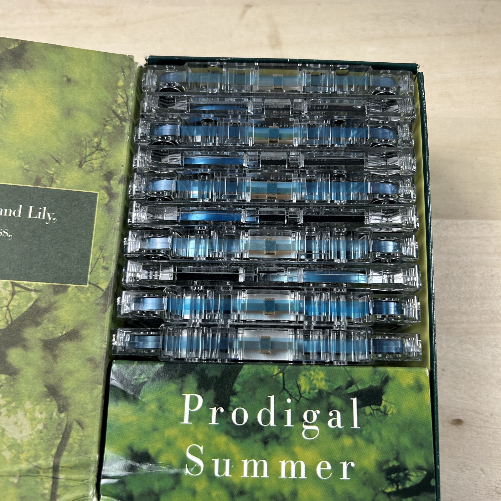 Barbara Kingsolver Prodigal Summer Unabridged Audiobook 10 Cassettes Read by
