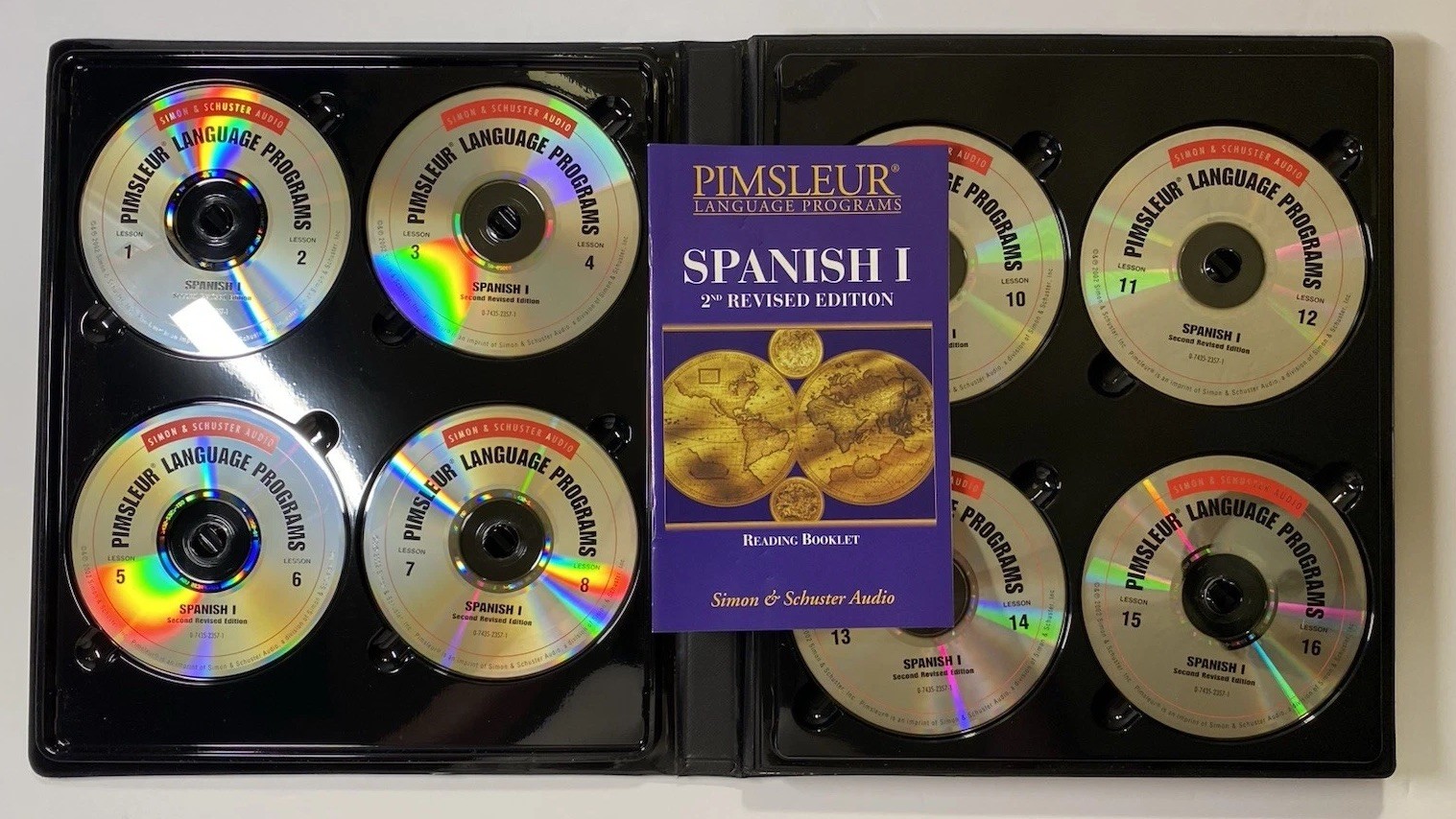 Pimsleur Language Program Simon & Schuster Audio Spanish Levels I, 2, 3 CDs