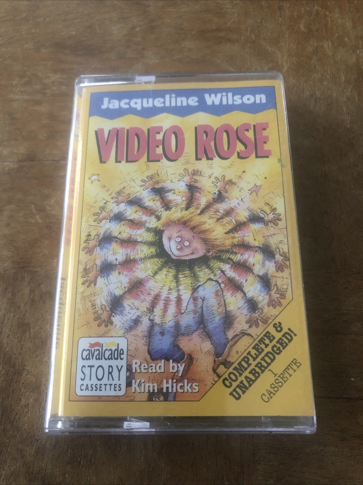 Children’s Cassette Story Tape — Video Rose By Jacqueline Wilson — 2000