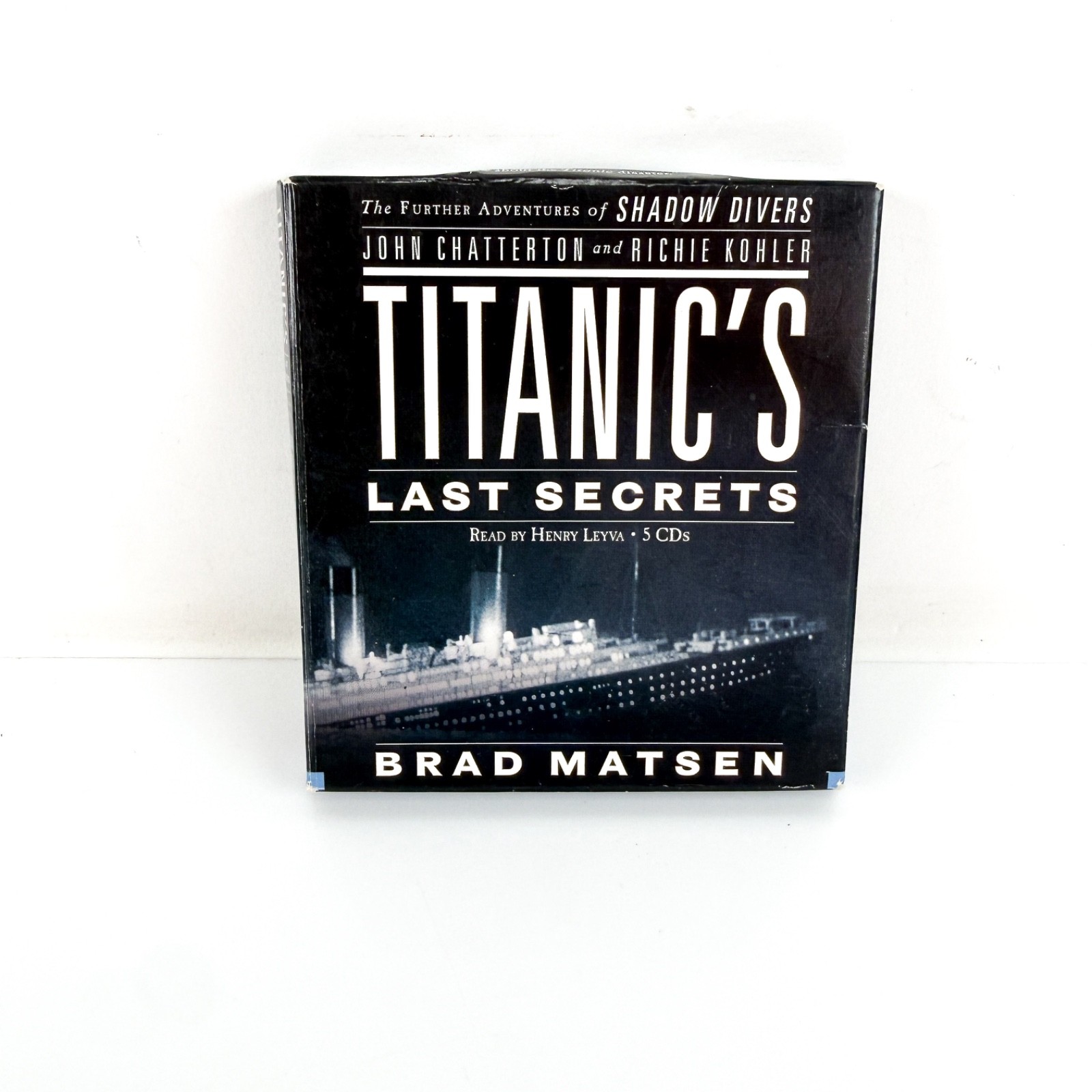 Titanic’s Last Secrets Brad Matsen Audiobook Abridged 5 CD’s Torn Shrink