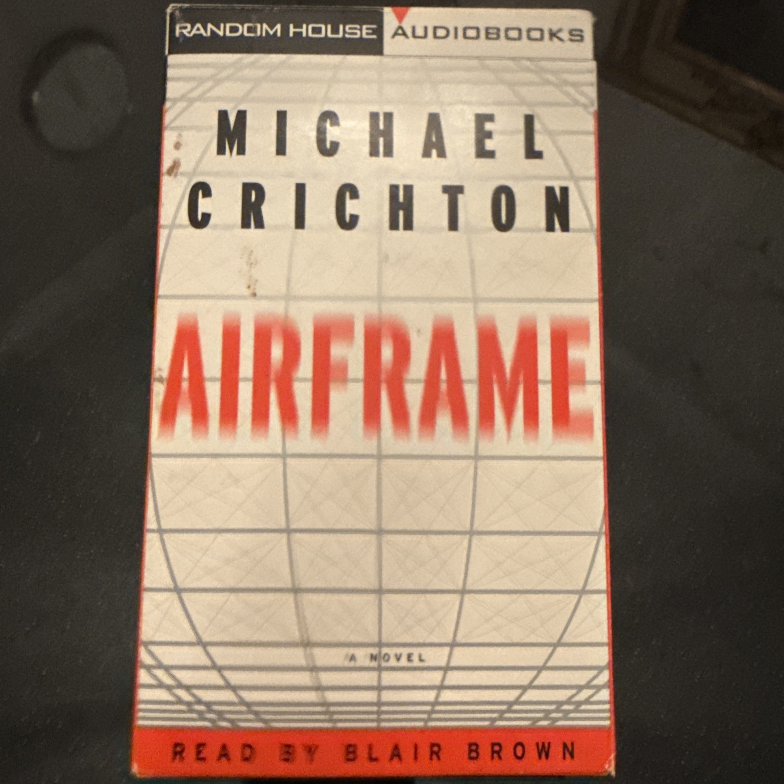 Airframe by Michael Crichton Blair Brown Audiobook on 4 Cassettes