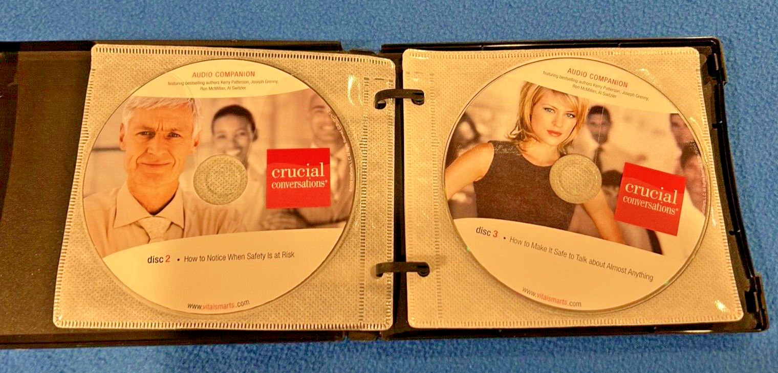 Crucial Conversations Audio Companion by Vital Smarts AUDIO CD 6-Disc Set