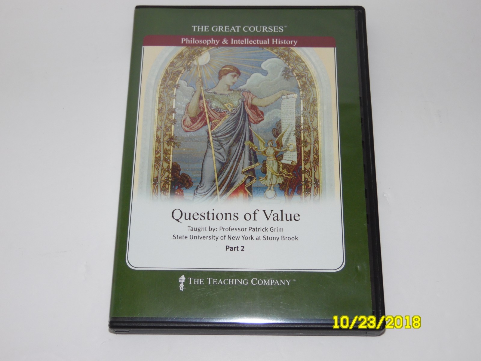 The Great Courses Questions of Value Vol. I-II 12 CD set (2005, CD) Prof Grim