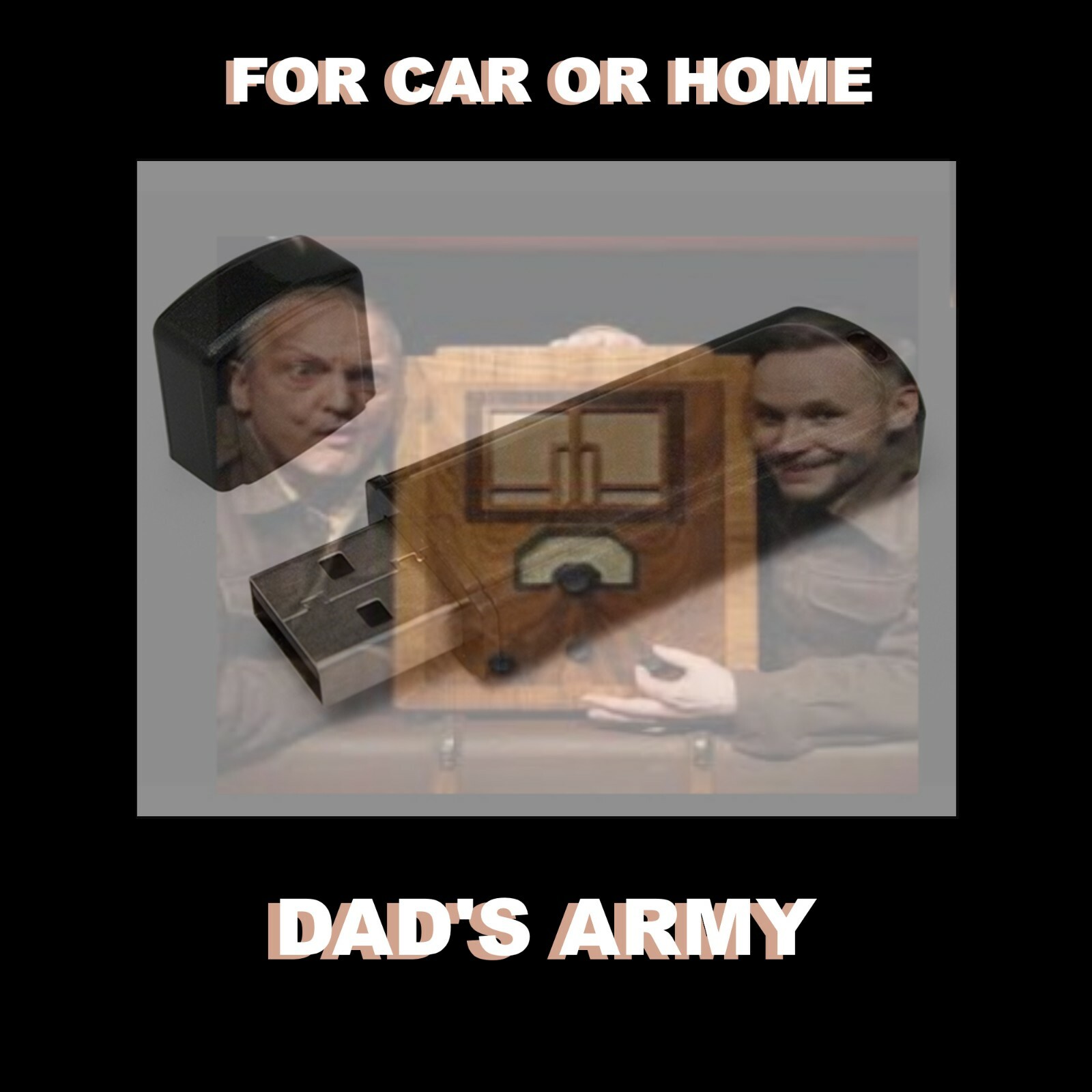 DAD’S ARMY. 70 UK OLD RADIO COMEDIES PLUS RELATED EXTRAS ON A USB FLASH DRIVE!