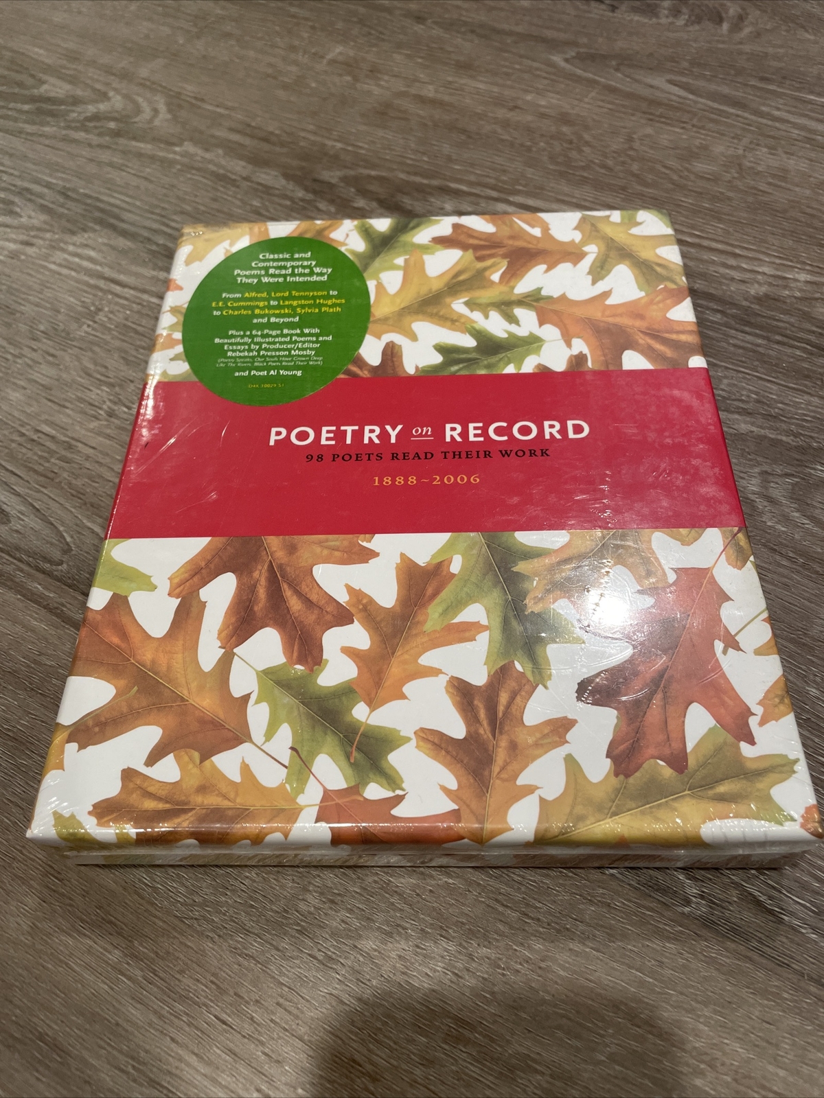 Poetry on Record: 98 Poets Read Their Work 1888 — 2006 NEW