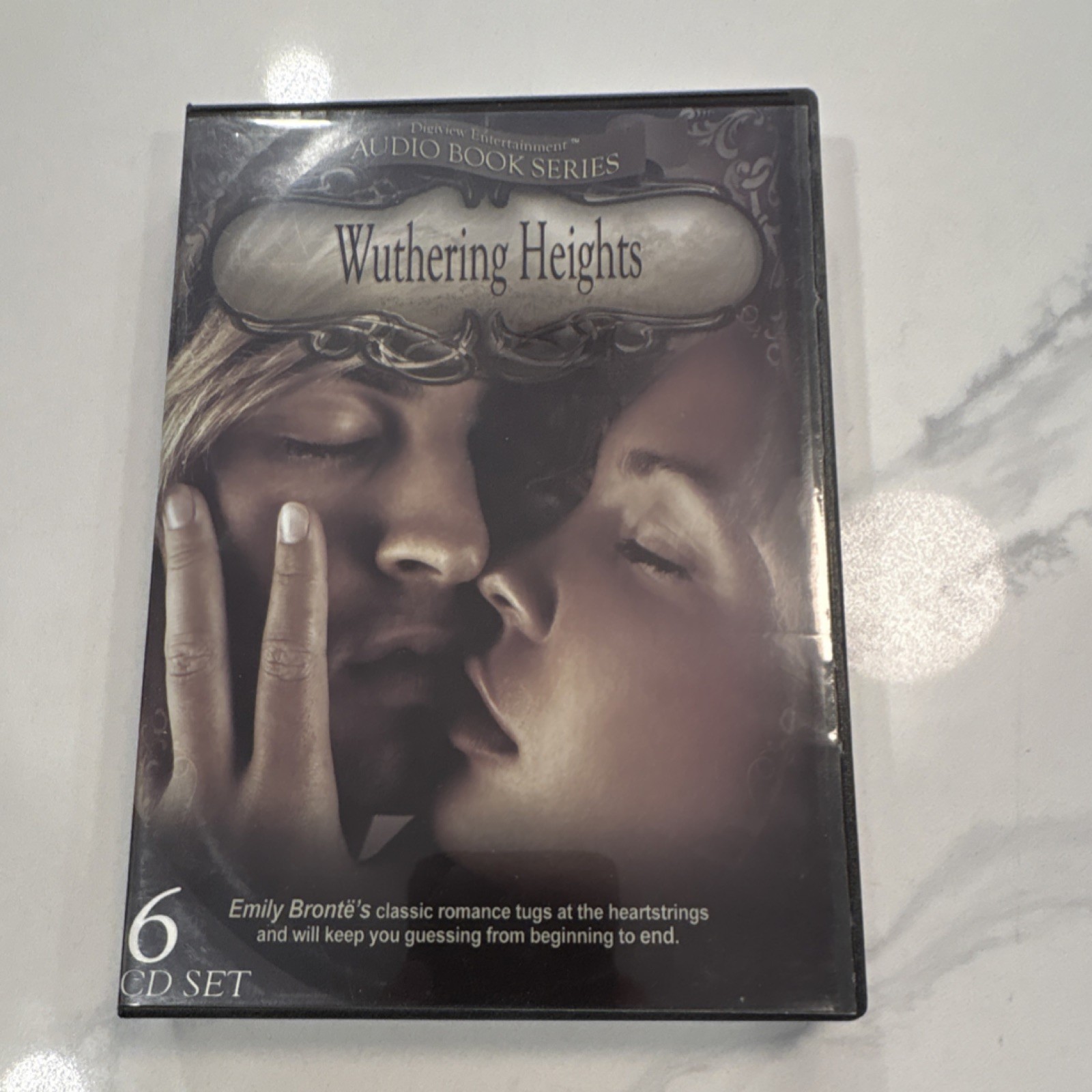 Digiview Wuthering Heights Emily Brontë 6 Audio CD Set Narrated by Tiffany Clark