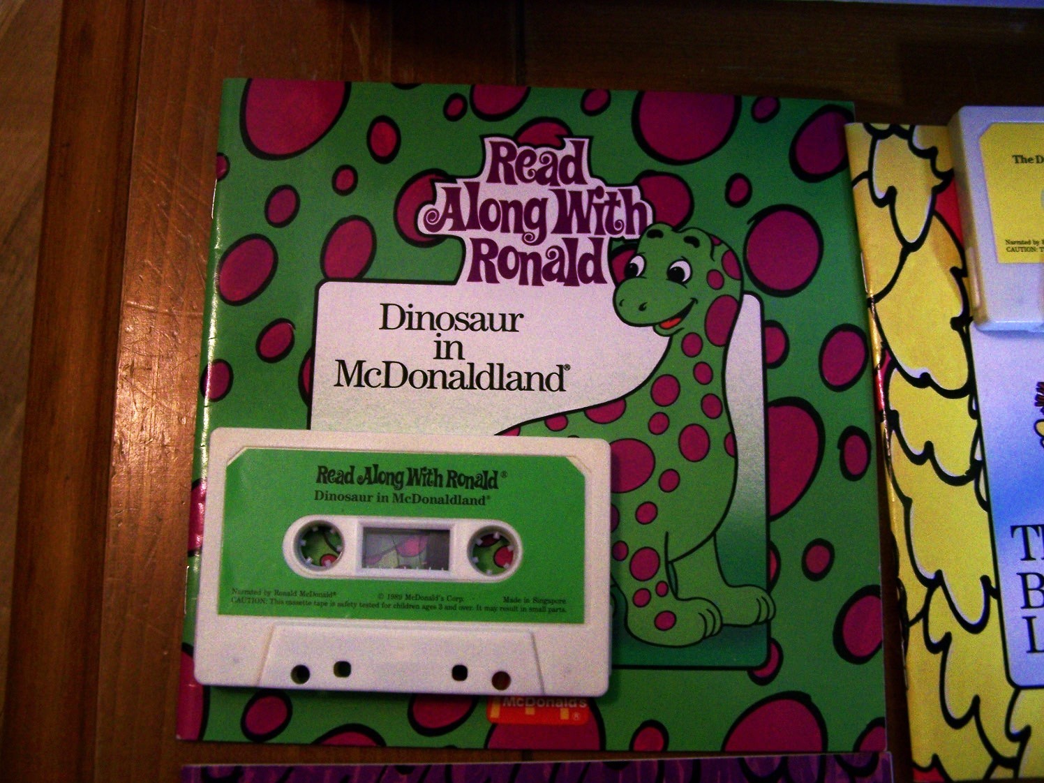 Read Along Books & Tapes — Bernstain Bears, McDonald & Others -You Choose