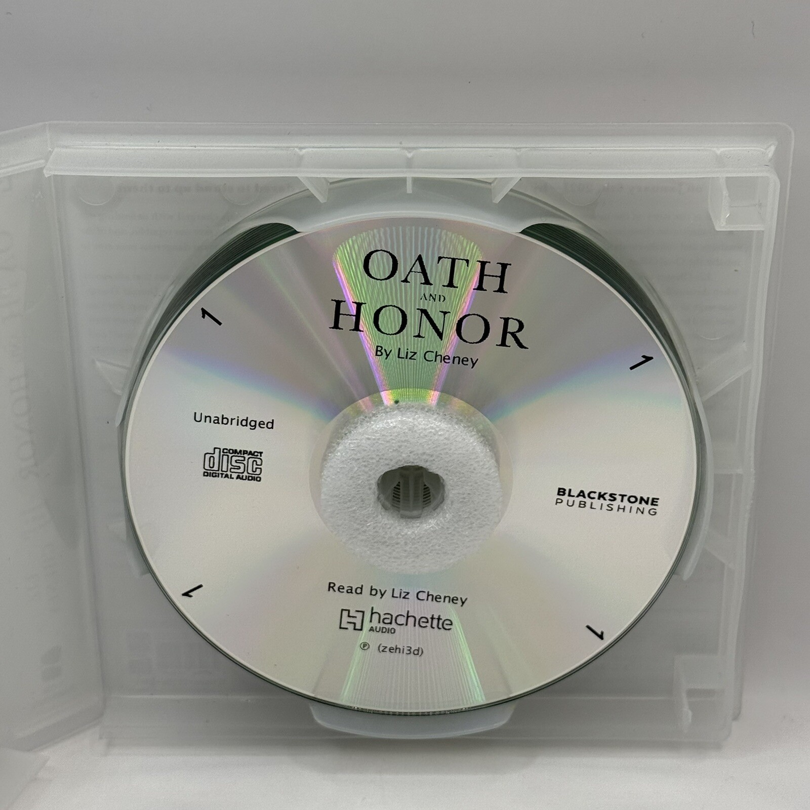 Oath and Honor: A Memoir and a Warning — Audiobook Audio CD, by Liz Cheney