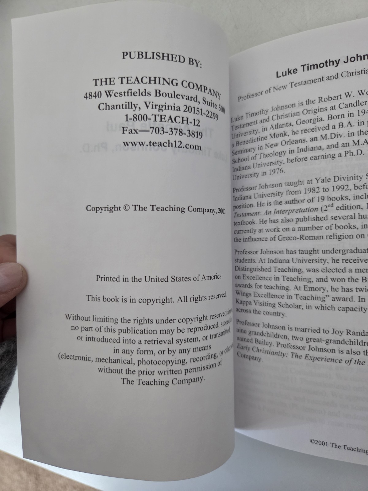 The Apostle Paul Course Book Only