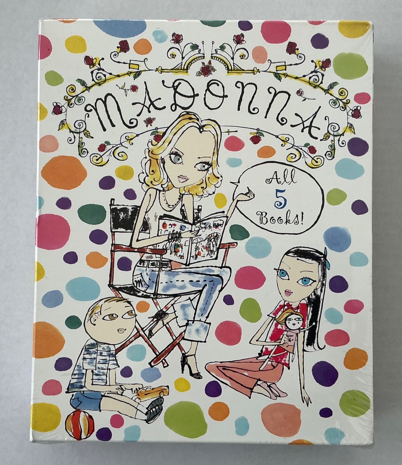 MADONNA A COLLECTION BESTSELLERS 5 BOOK SET RARE!!
