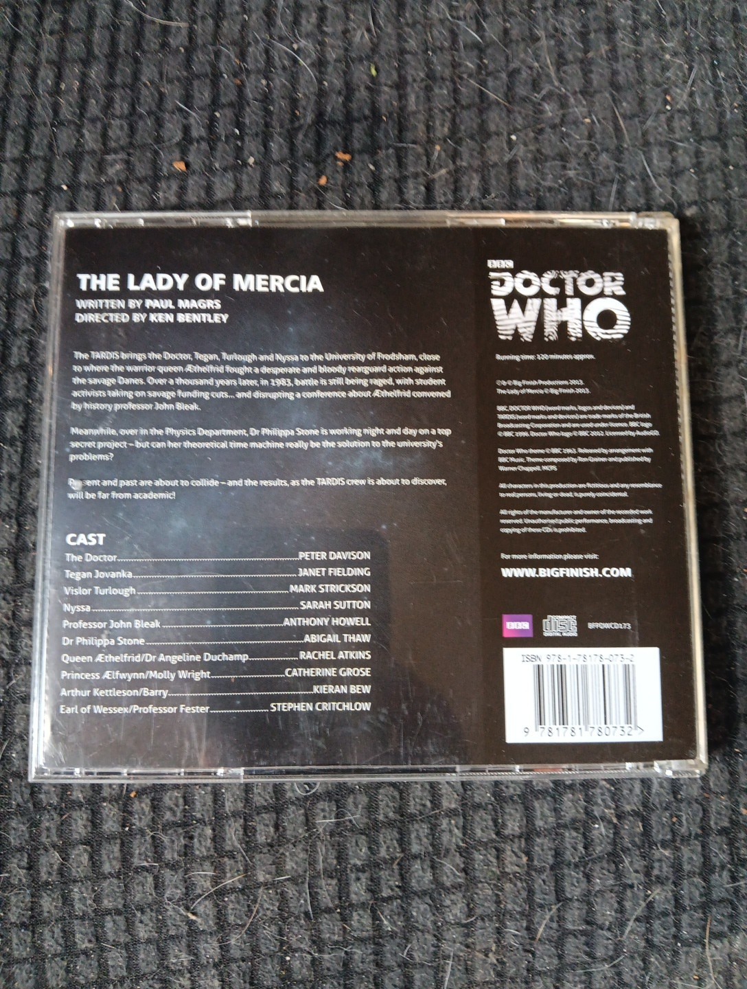 Doctor Who The Lady Of Mercia Big Finish Audio Drama Main Range 173 Peter Daviso