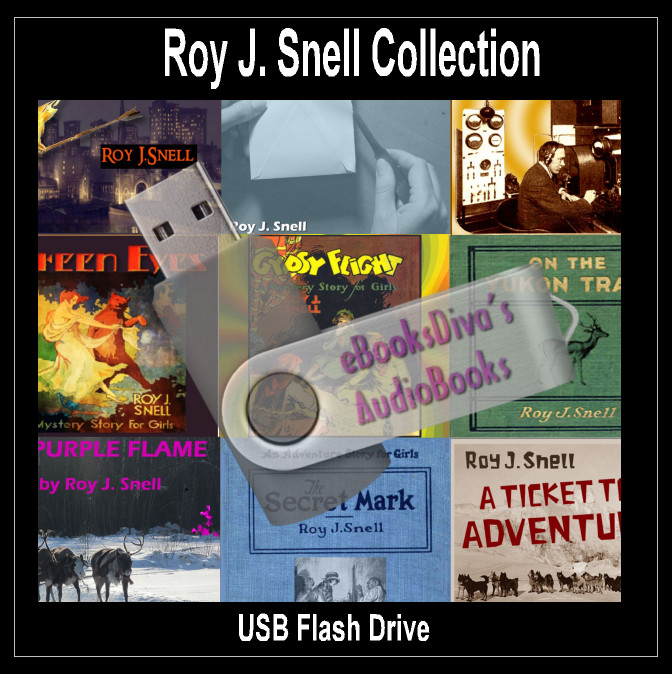 Roy J. Snell Action Adventure Mystery MP3 Audiobooks in USB Flash Drive
