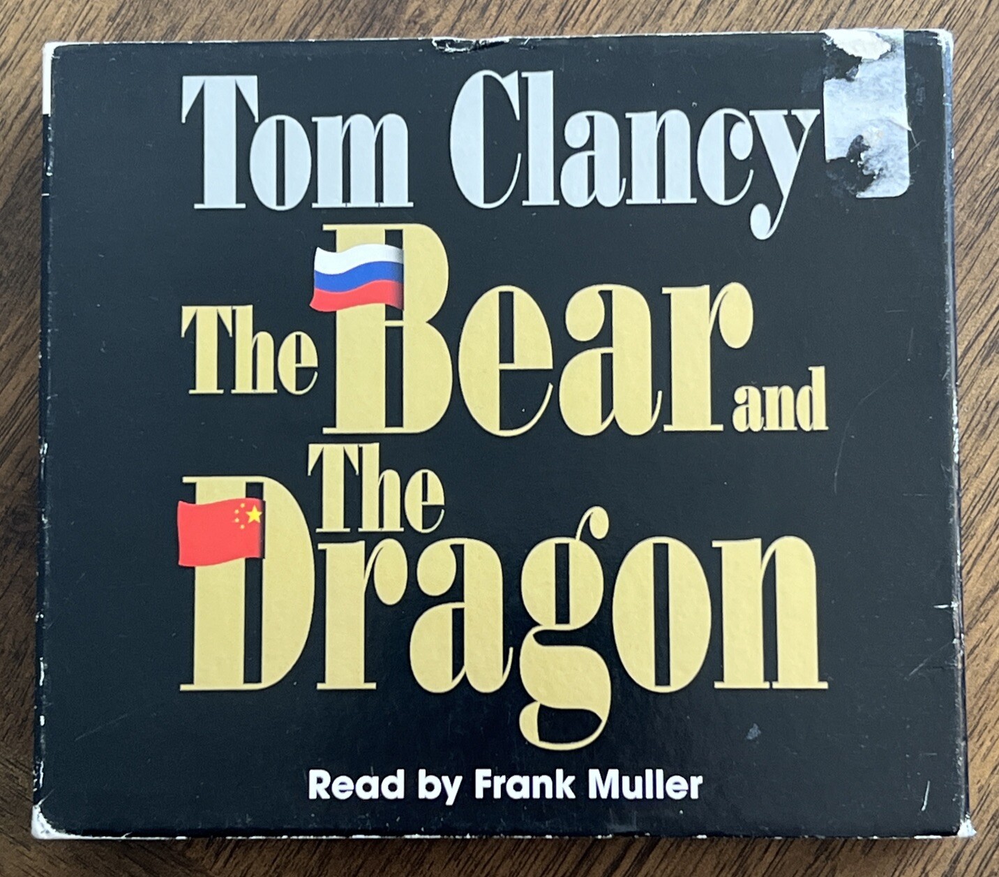 Tom Clancy — The Bear and the Dragon — Abridged Audiobook on 5 CDs — 6 Hours