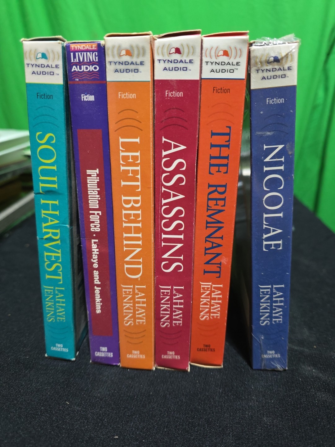 Left Behind Series Audio Cassette Book Set Lot of 6 Audio Books By Tim Lahaye
