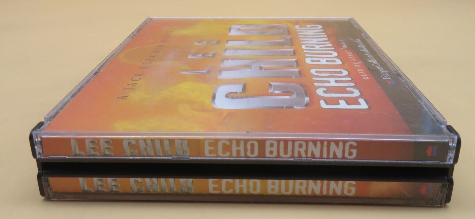 Lee Child Echo Burning CD Harper Collins Audio Book
