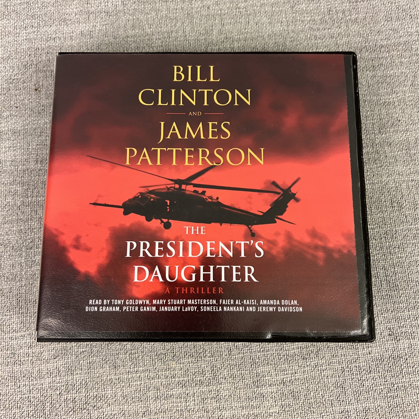 The President’s Daughter Audiobook CD Ex Library Bill Clinton & James Patterson