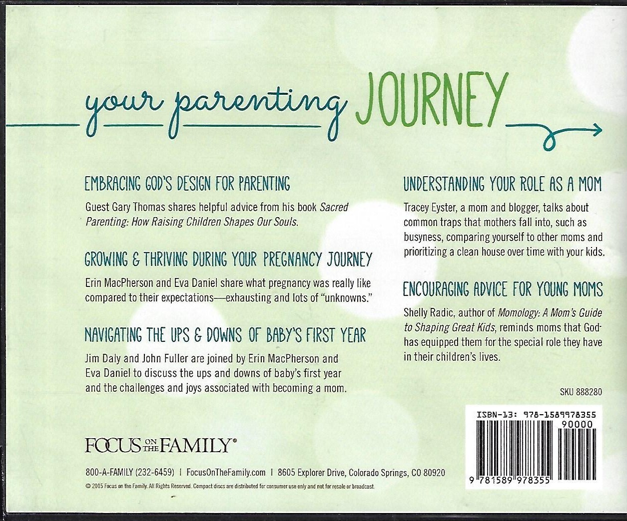 Your Parenting Journey by Focus on the Family (CD, 2015)