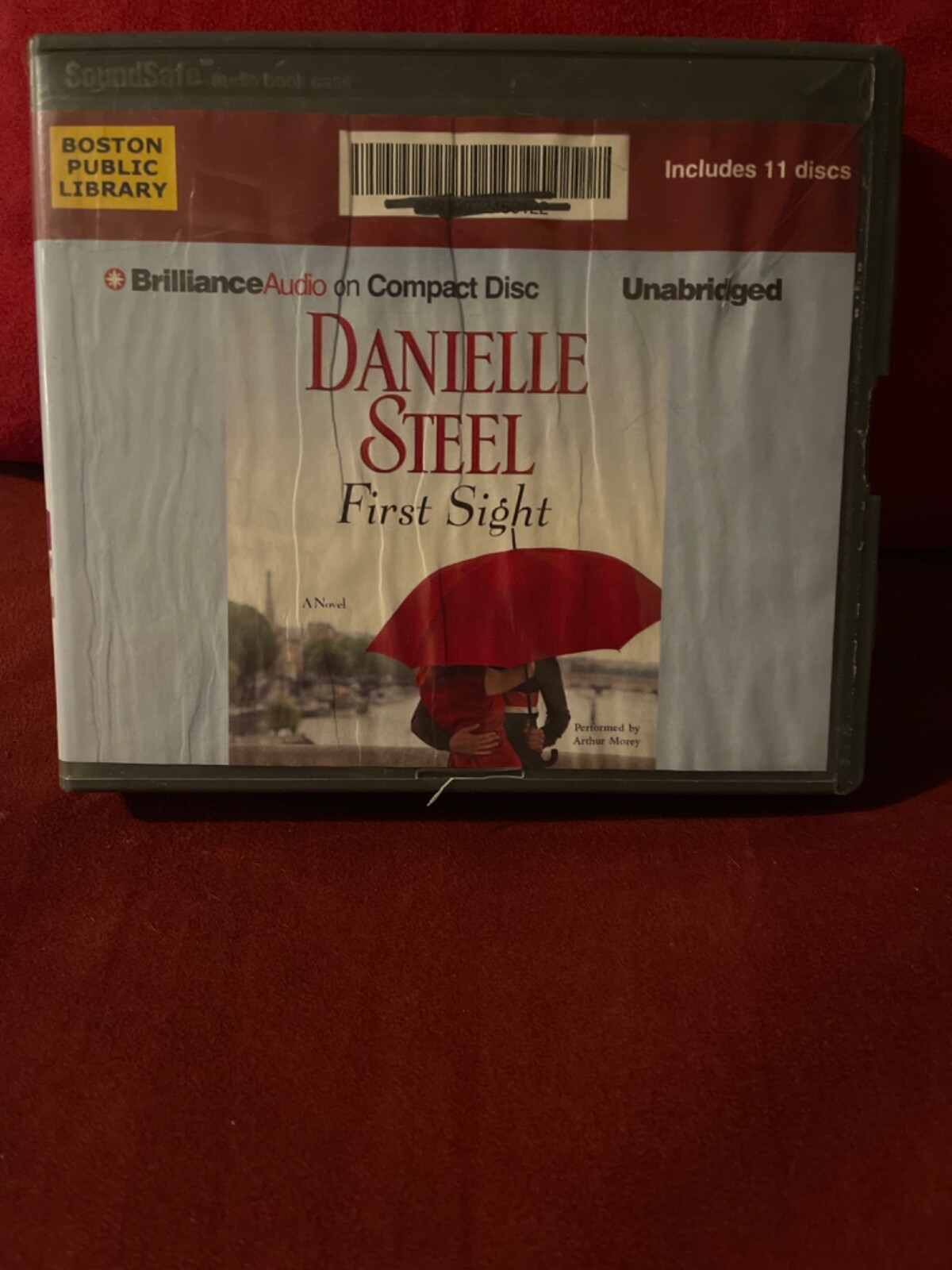 Shelf208 Audiobook~ First sight- Danielle Steel- unabridged- 11CDs