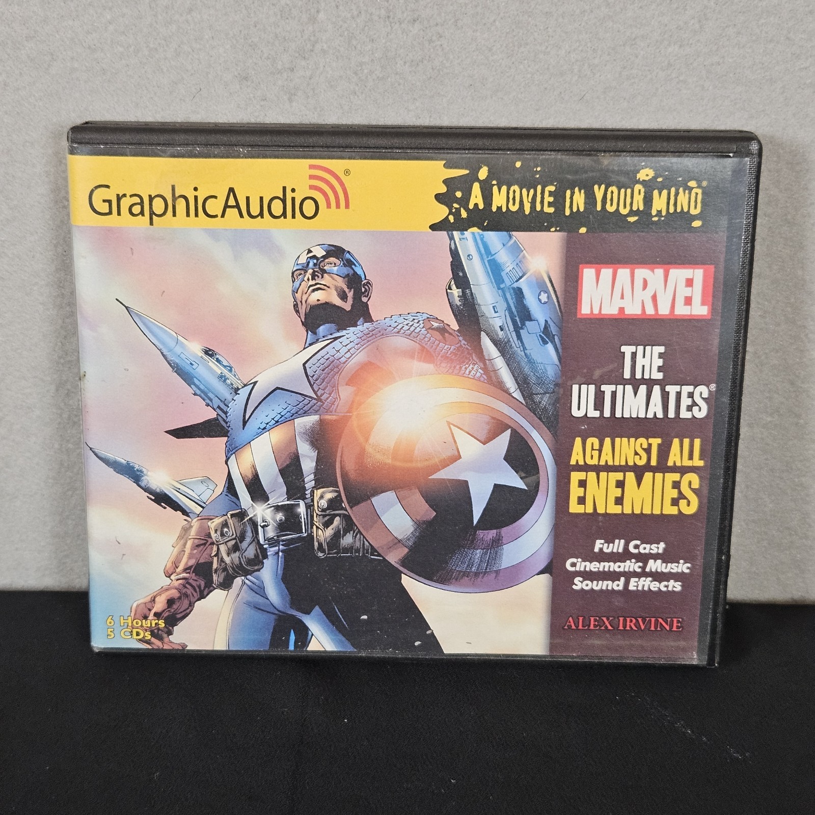 Marvel The Ultimates CD Audiobook Graphic Audio Book Against All Enemies