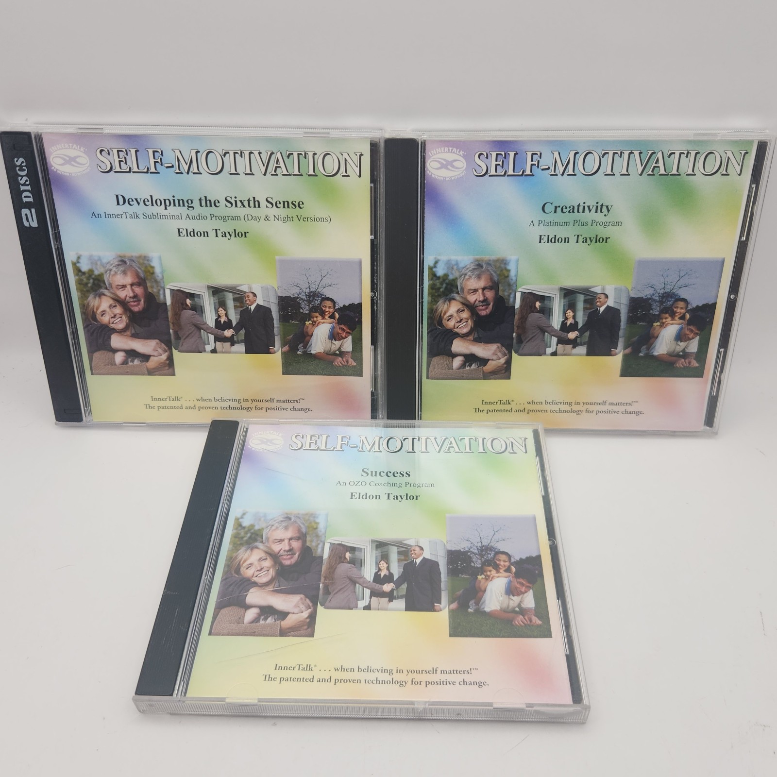 Self Motivation Success Creativity Develop Sixth Sense Audio 3 CD Lot Bundle