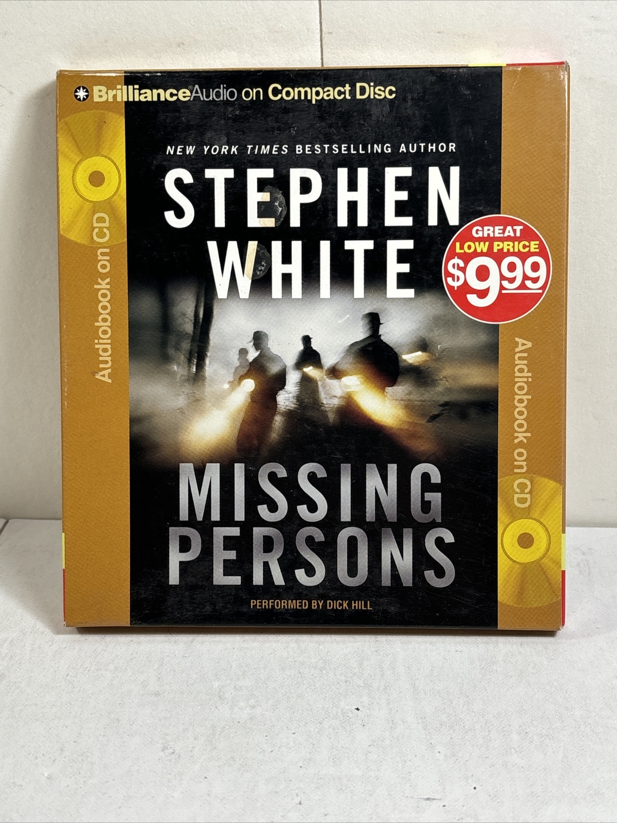 Missing Persons Stephen White 2010 5 CD Audio Book Abridged USED Dick Hill
