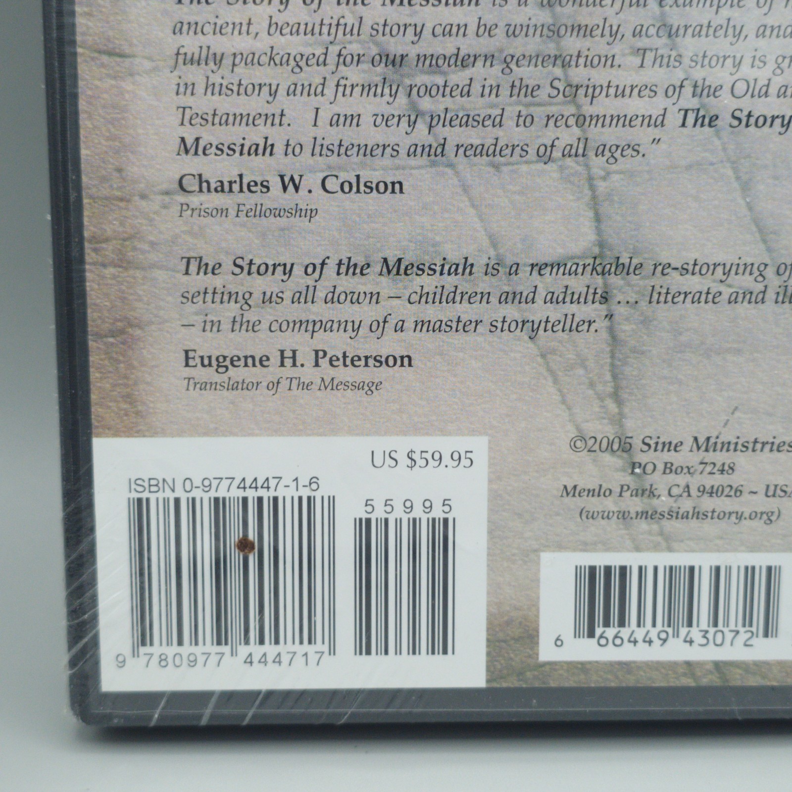 The Story of the Messiah 6 CD Set 28 Episodes Sine Ministries NEW SEALED