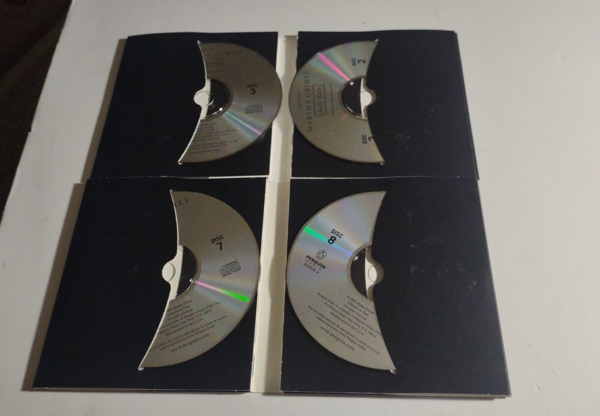 Martha Grimes Belle Ruin Novel 10 CDS Compact Disc Audiobook Audio Kim Mai Guest