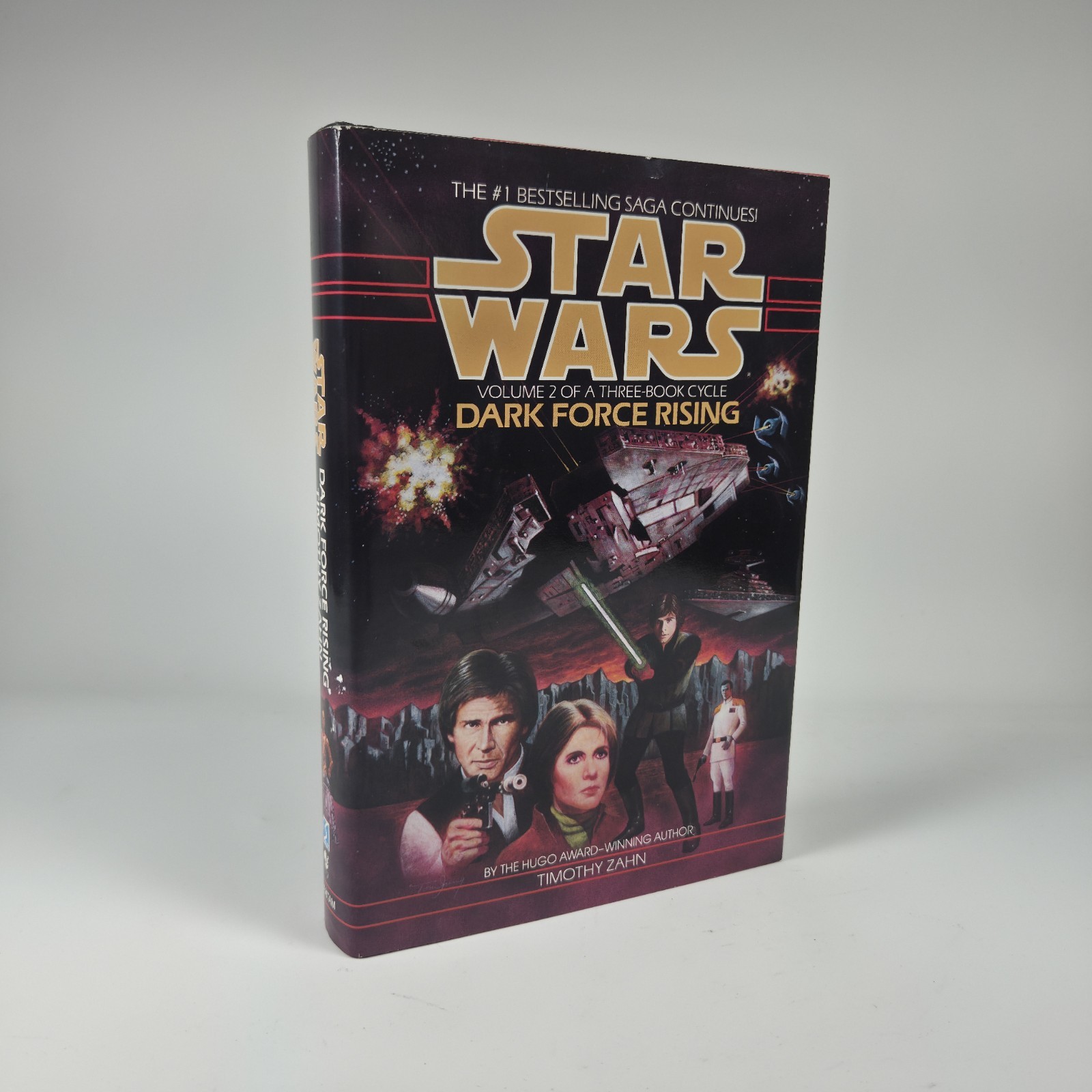 Star Wars: Dark Force Rising by Timothy Zahn 1992 1st Edition SIGNED HC