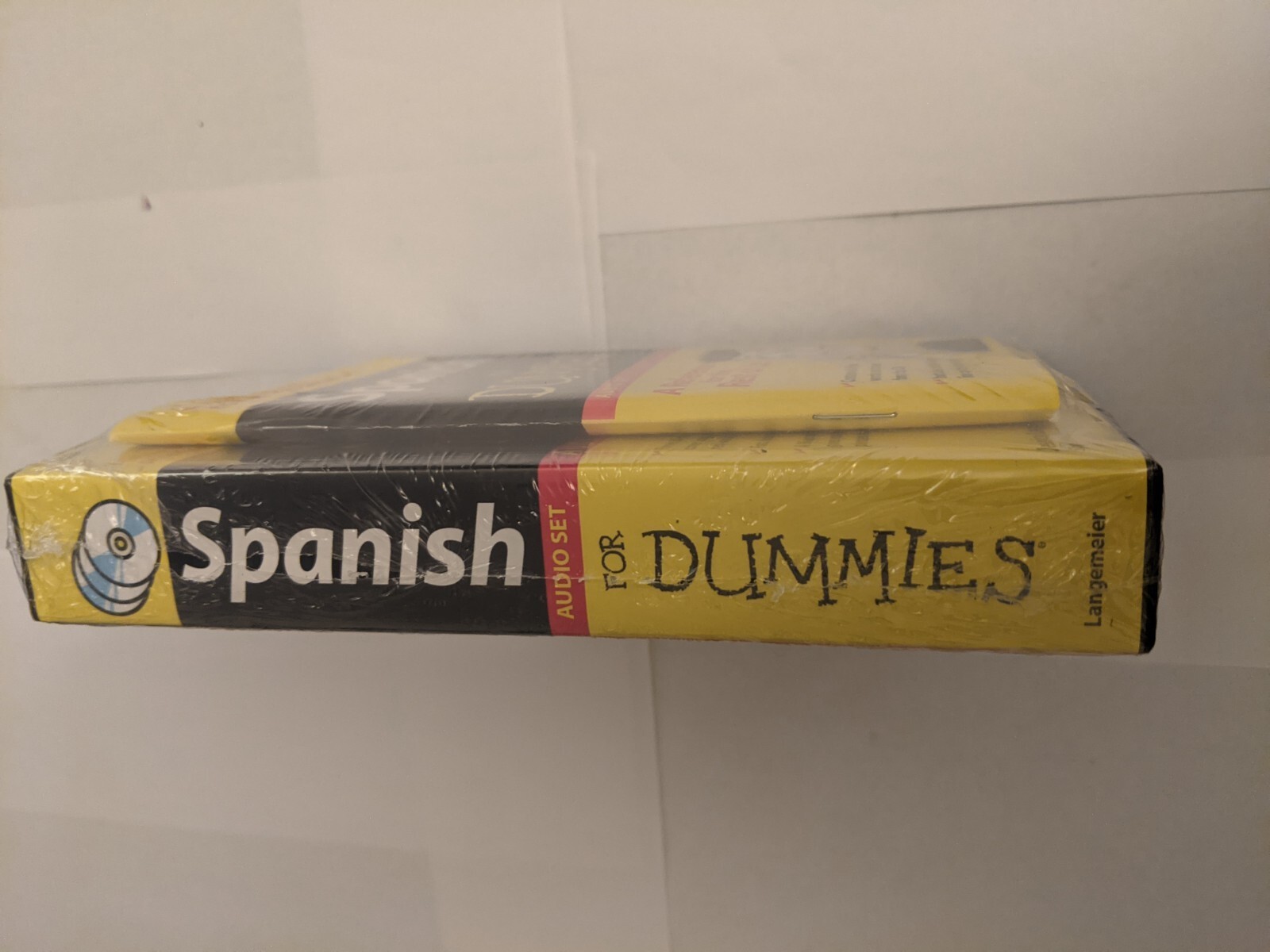 Spanish For Dummies by Jessica Langemeier (2007, Audio Cassette / CD-ROM) SEALED