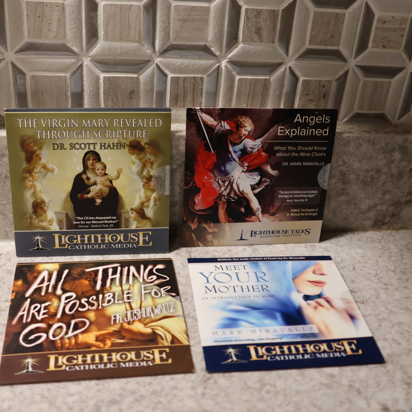 Lighthouse Catholic Media Cd of the Month~ Lot of 4