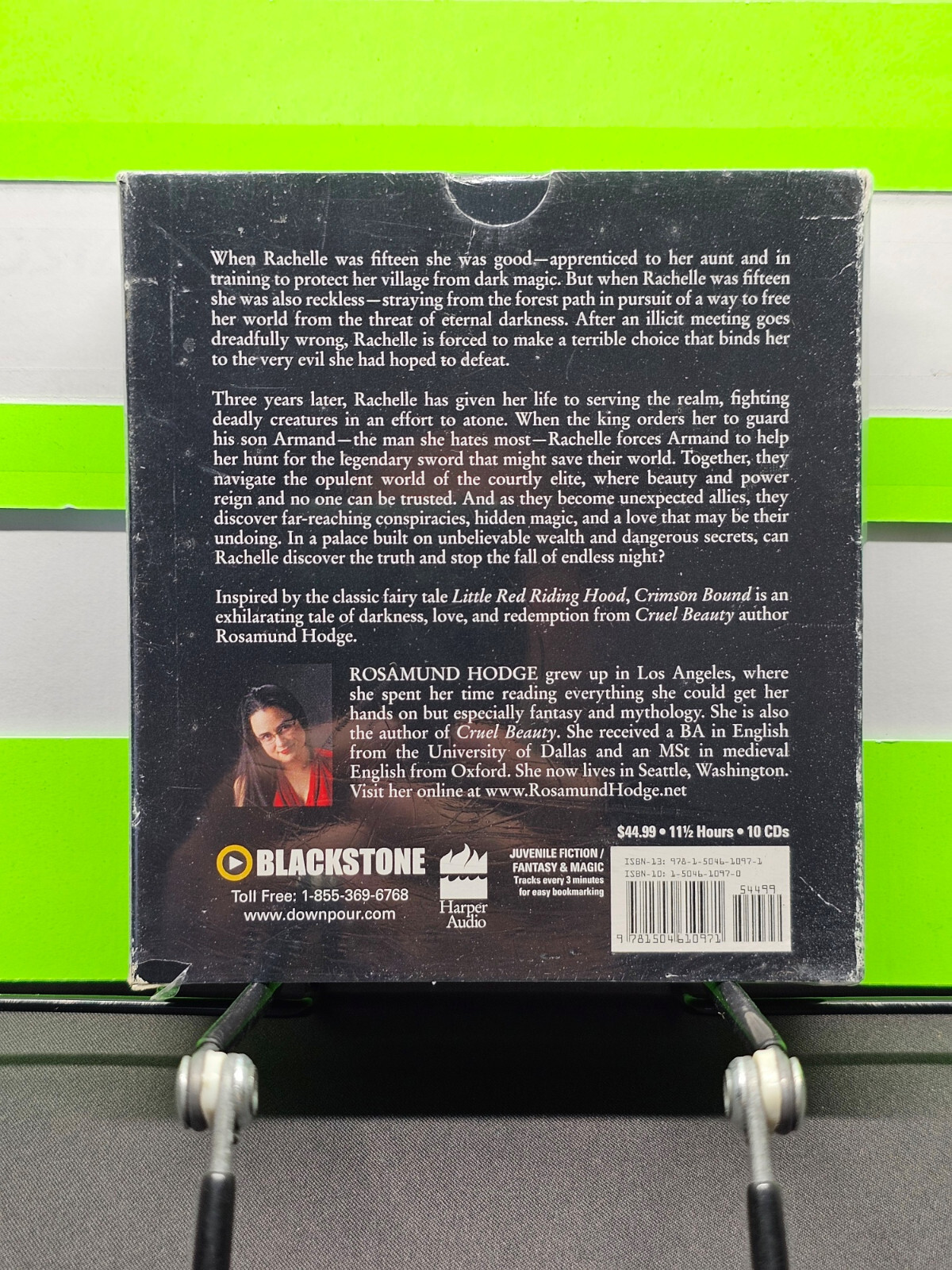 Rosamund Hodge Crimson Bound Audio CD Audiobook Unabridged