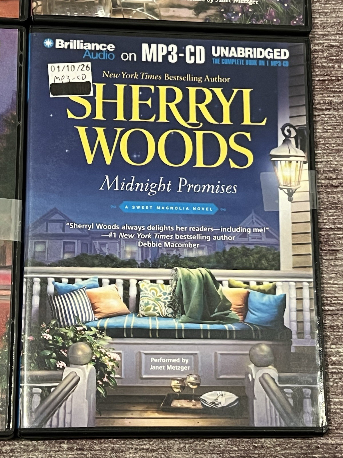 Sherryl Woods Romance Books (Brilliance Audio MP3-CD Set Of 6, 2010) Great !