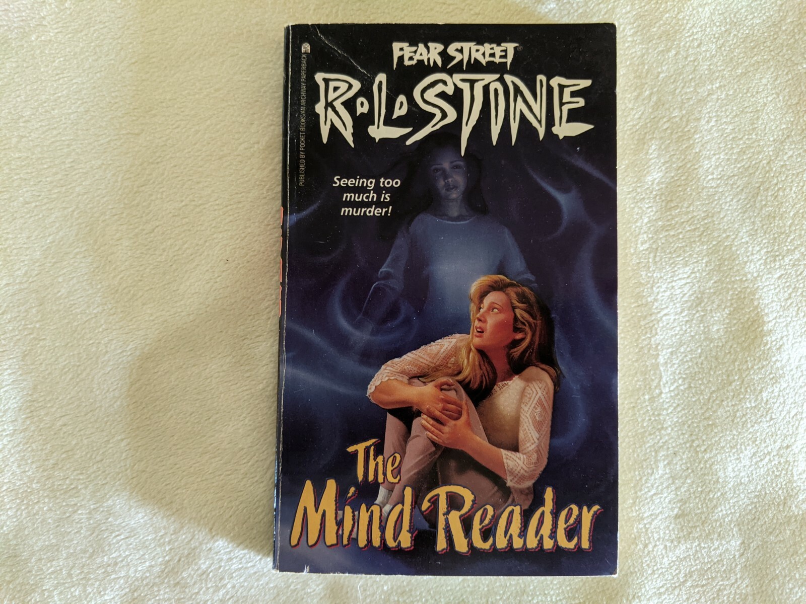 Fear Street The Mind Reader R. L. Stine 1st Edition Book First Print YA Horror