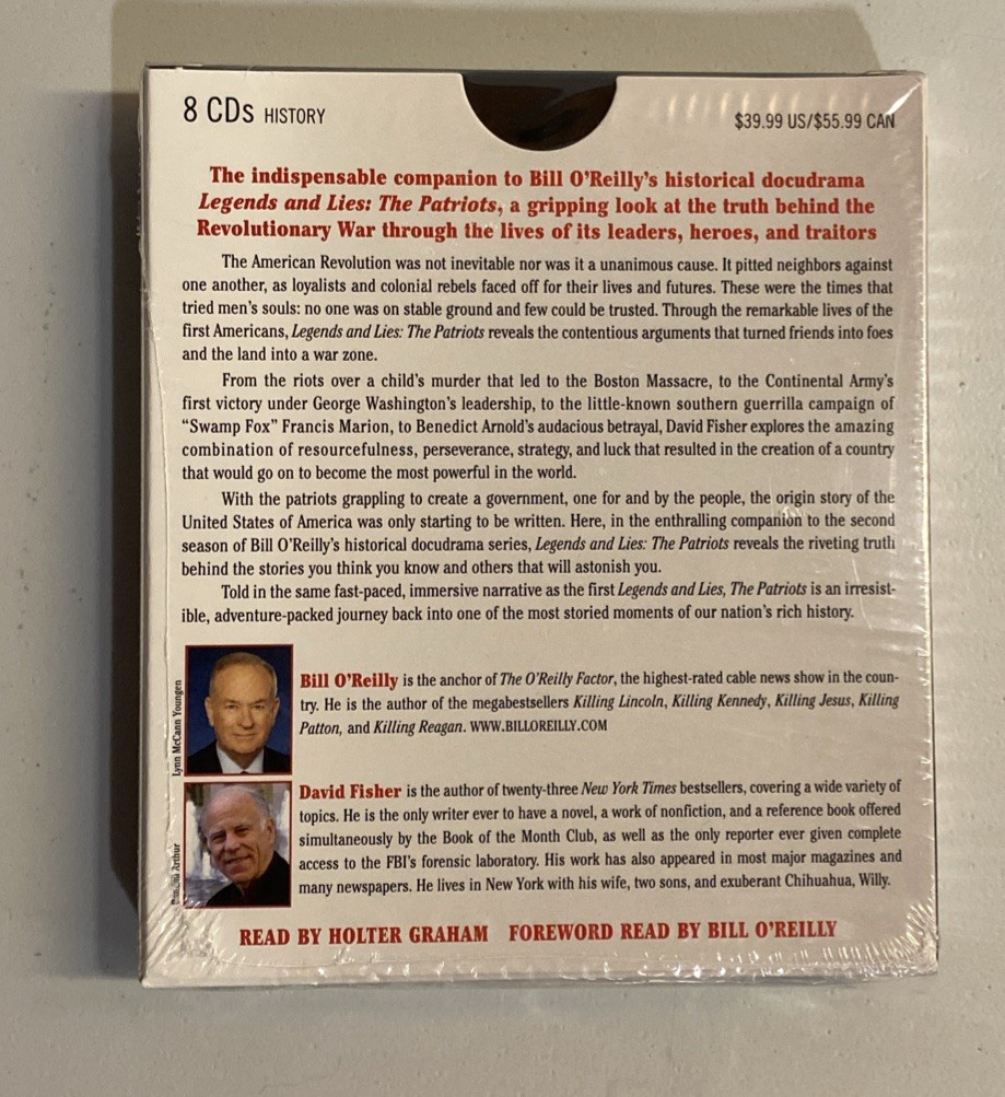 Bill O’Reilly’s Legends and Lies: the Real West & The Patriots (Audiobook CDs)