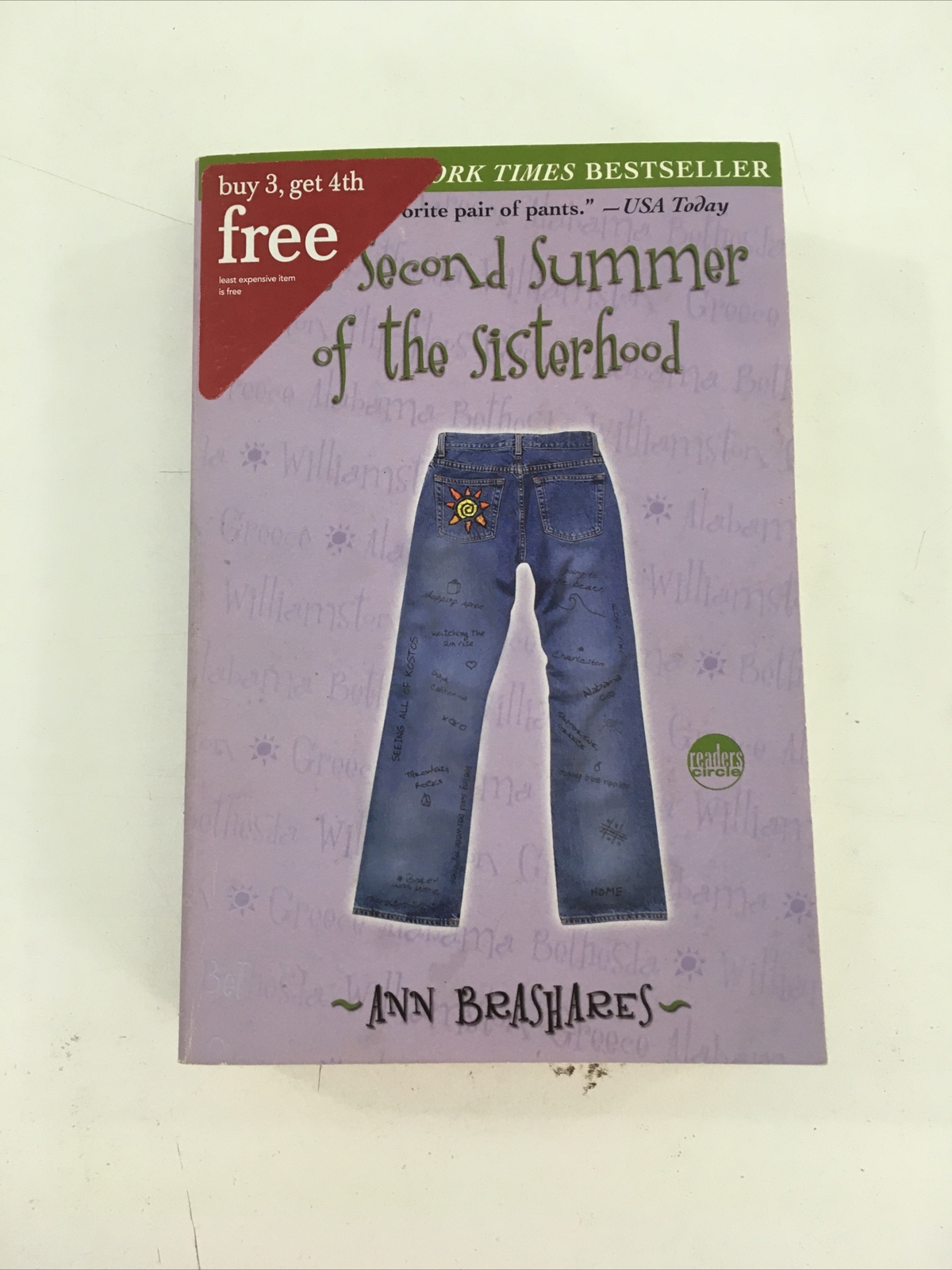 The Second Summer Of The Sisterhood — Ann Brashares (Paperback, 2004)