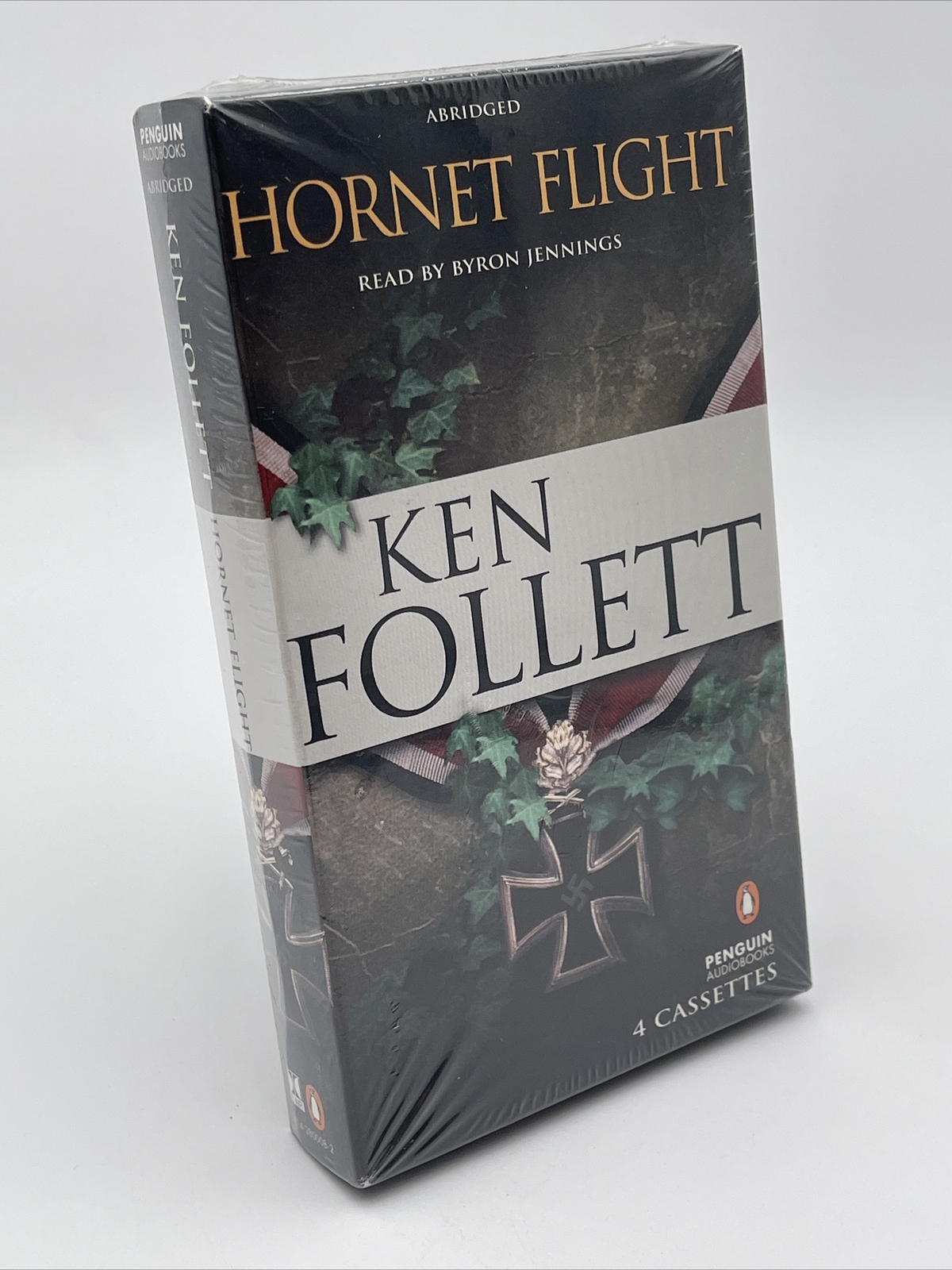 Hornet Flight Ken Follett Abridged WWII Audiobook on Cassette Tapes New Sealed
