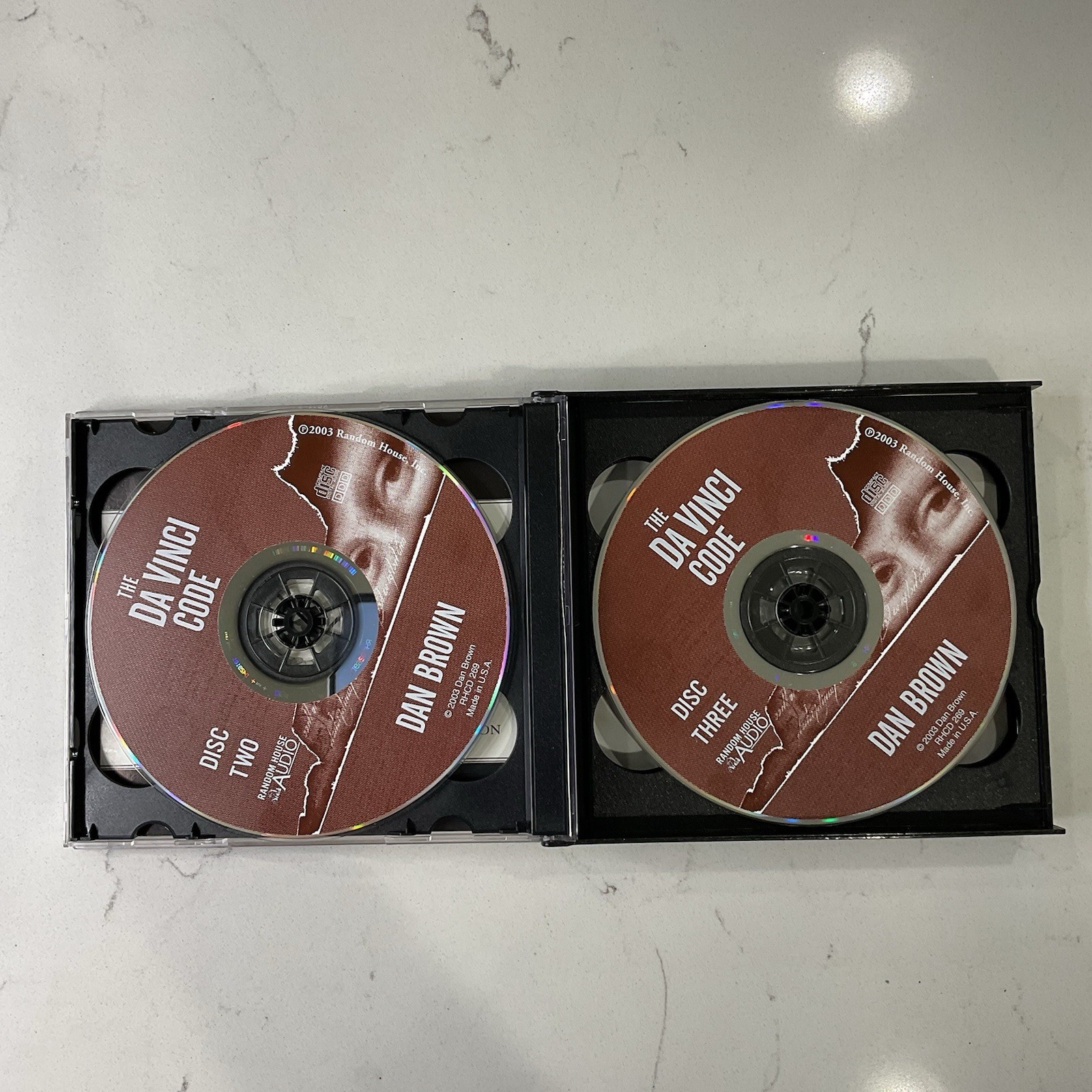 The Da Vinci Code Audiobook CD Dan Brown