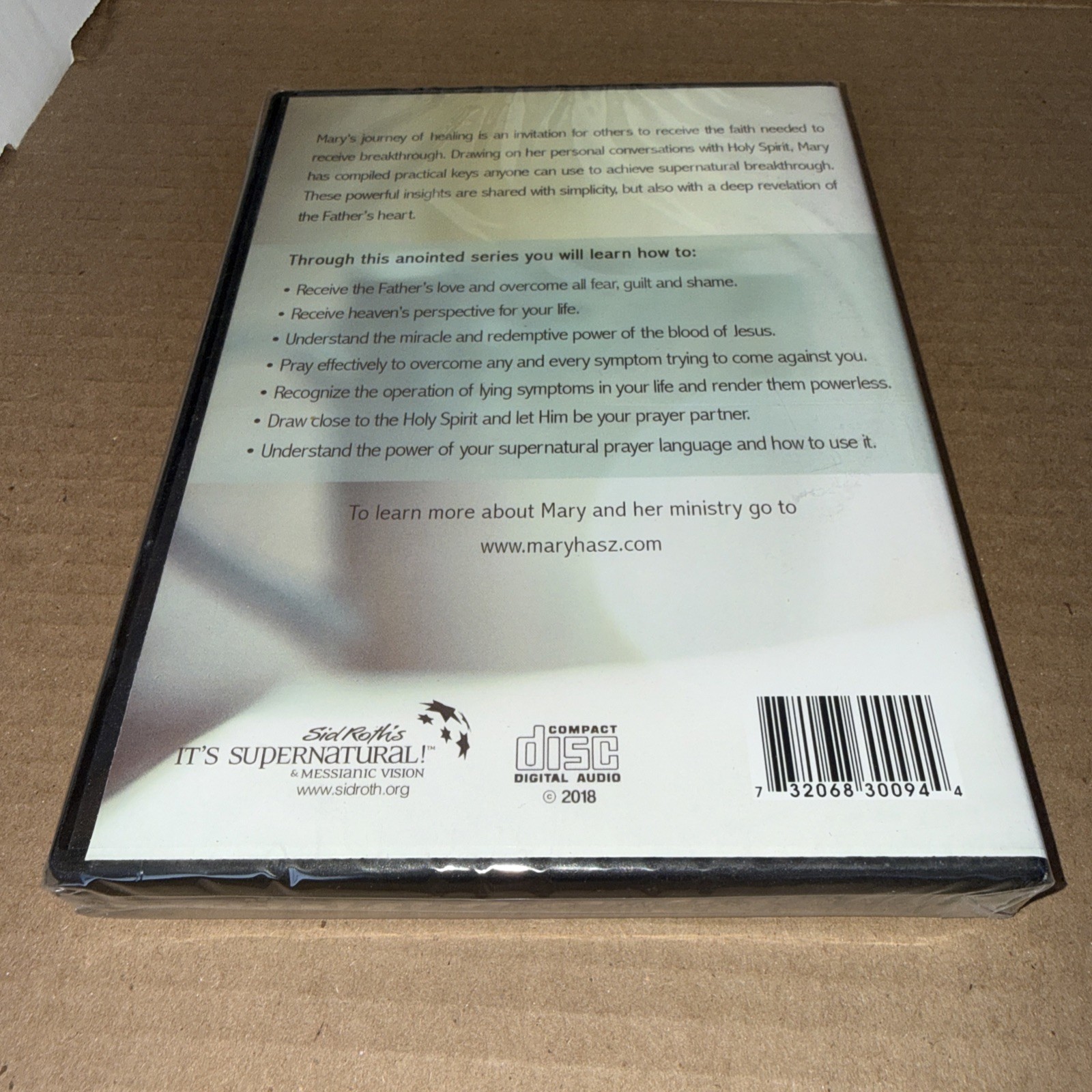 Mary Hasz Conversations with Holy Spirit for Supernatural Breakthrough (Audio Cd
