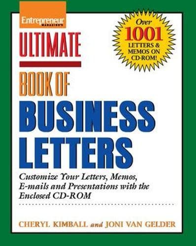Ulimate Book of Business Lette — ACCEPTABLE