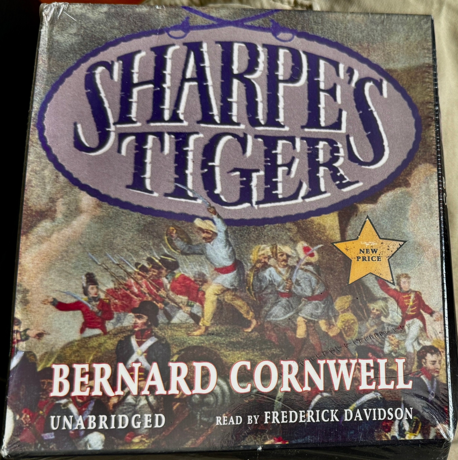 Sharpe’s Tiger * Bernard Cornwell * Unabridged Audio 11 CD’s * NEW/SEALED