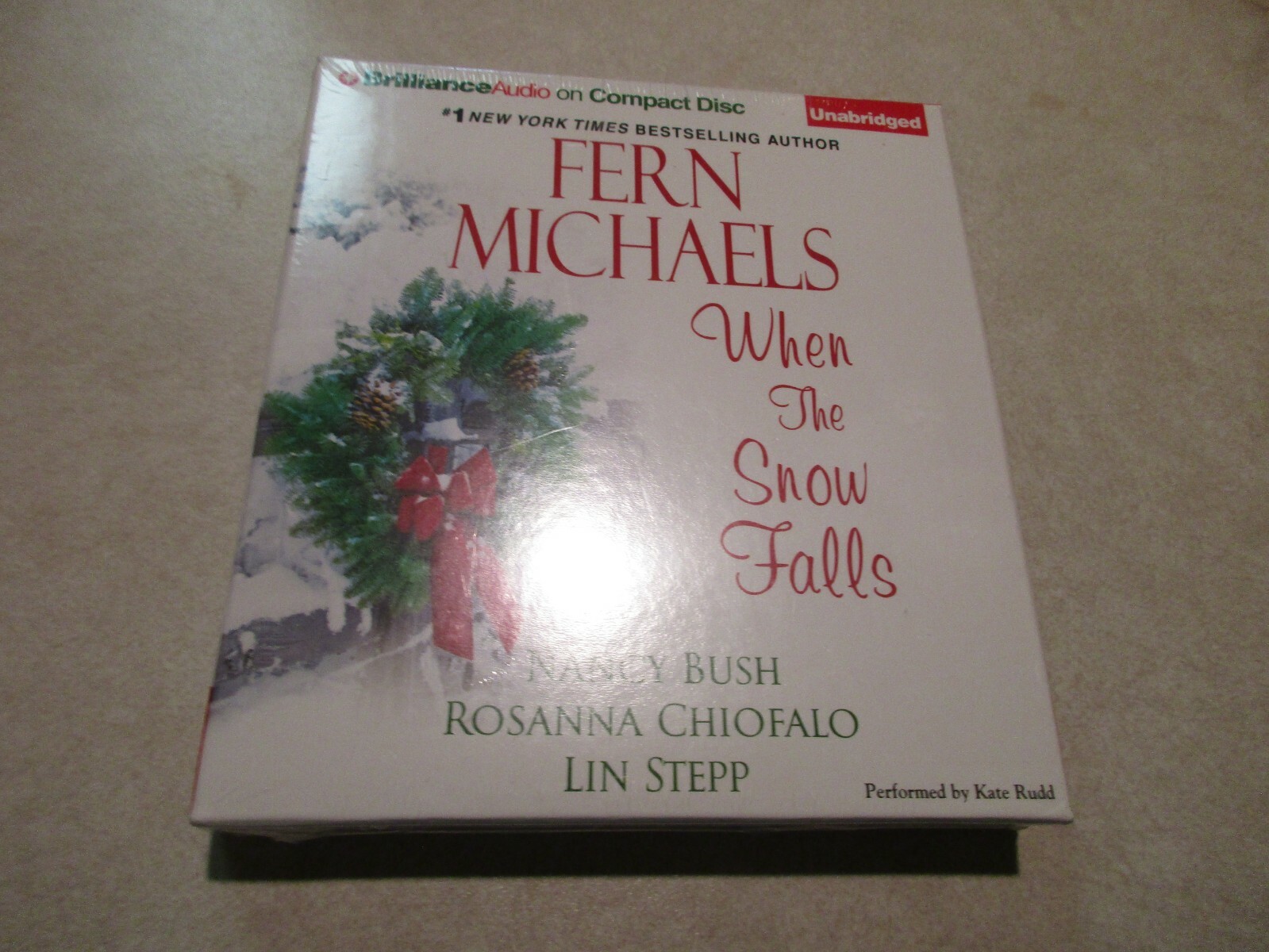 When the Snow Falls by Fern Michaels Rosanna Chiofalo Lin Stepp Nancy Bush Audio
