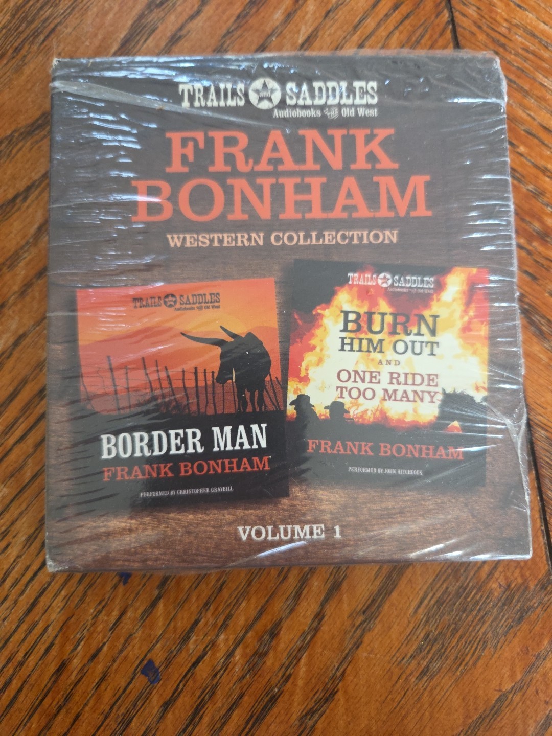 Border Man by Frank Bonham (2014, Compact Disc, Unabridged edition)