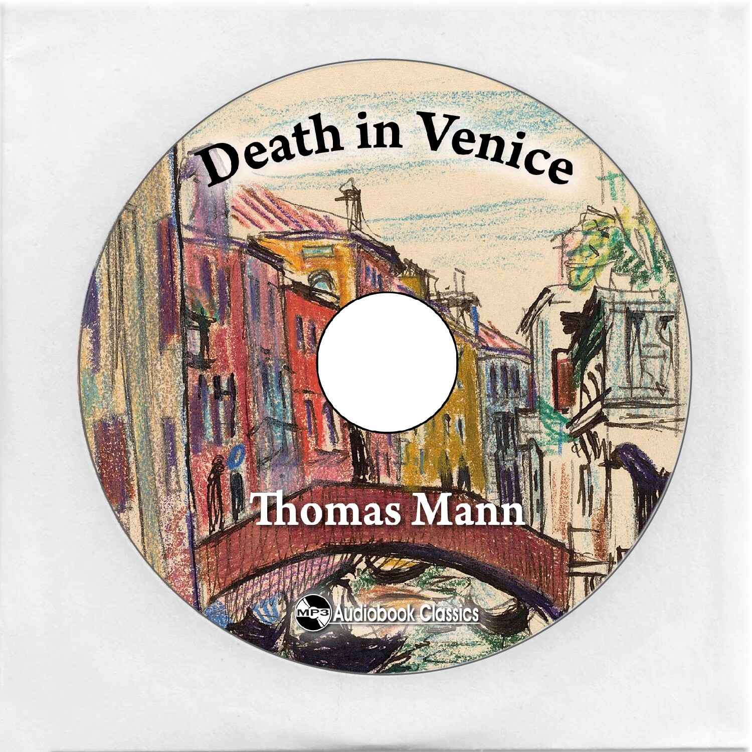 Death in Venice — Unabridged MP3 CD Audiobook in security sleeve