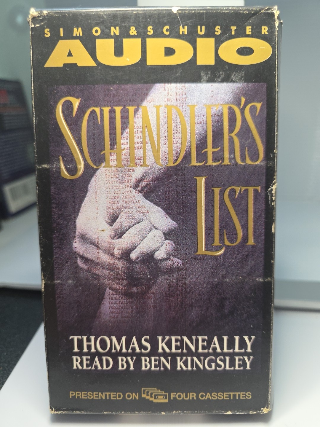 Schindler’s List (1993 Simon & Schuster audiobook cassette) VTG